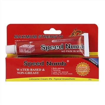 Speed ​​Numb 30g Lidokaina 6%